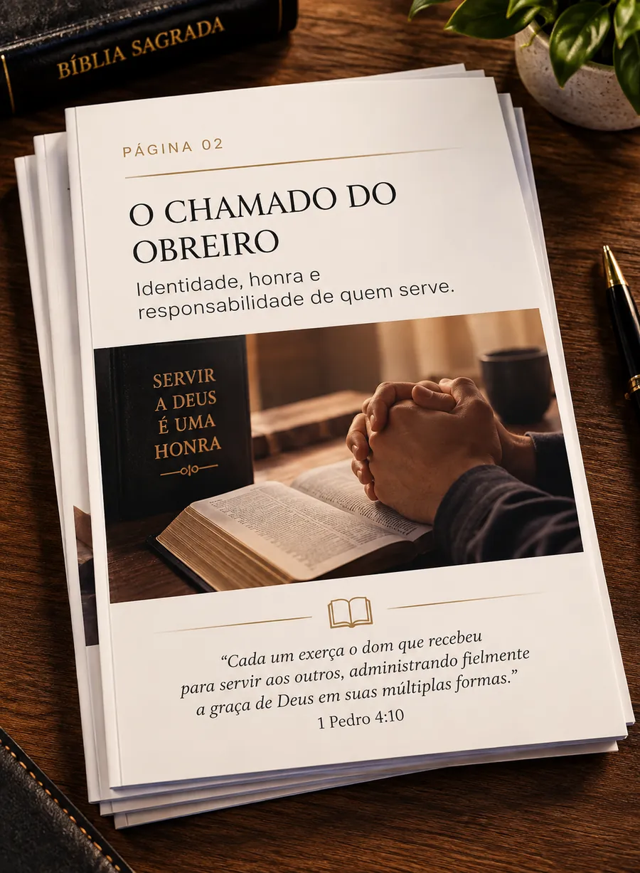 O chamado do obreiro